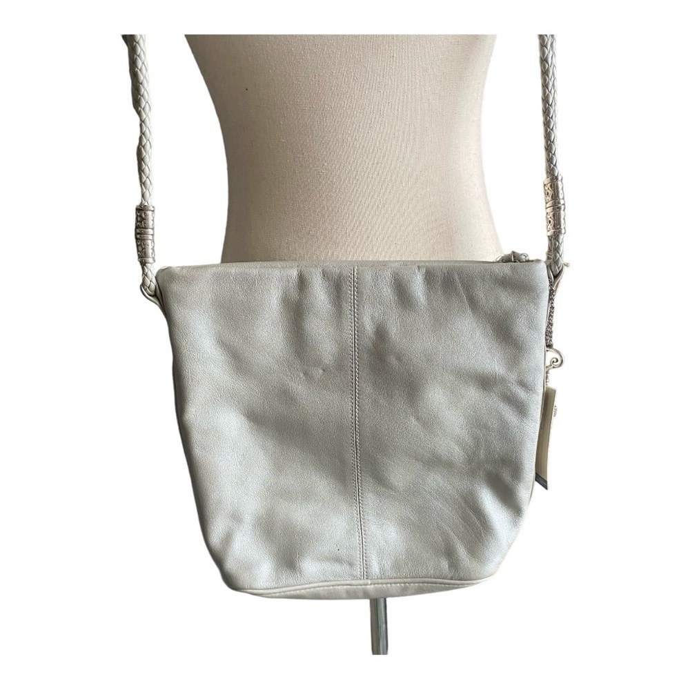 NWT-FOSSIL-PEARL COLOR CROSSBODY BAG